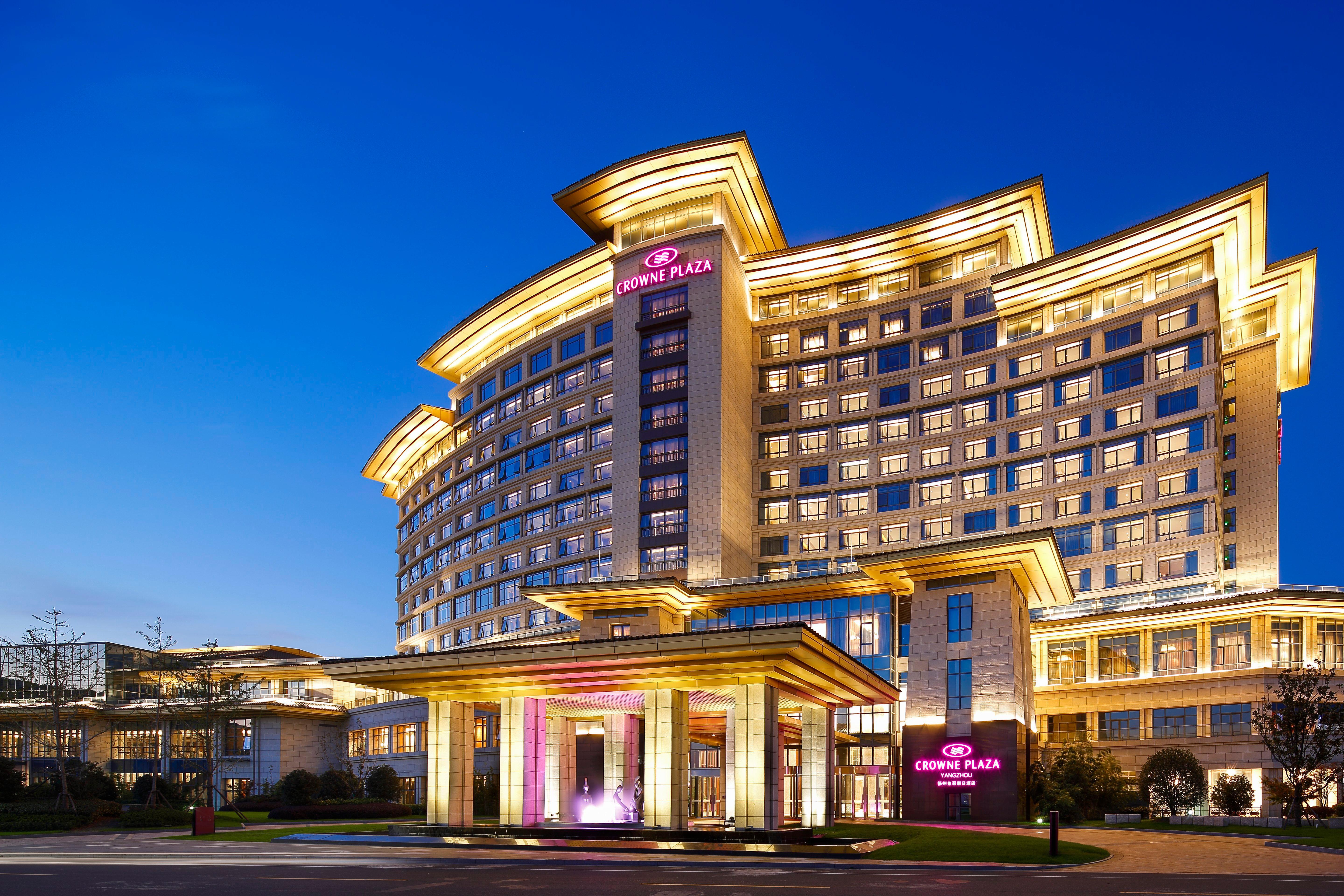 Crowne Plaza Yangzhou By Ihg Hotell Eksteriør bilde