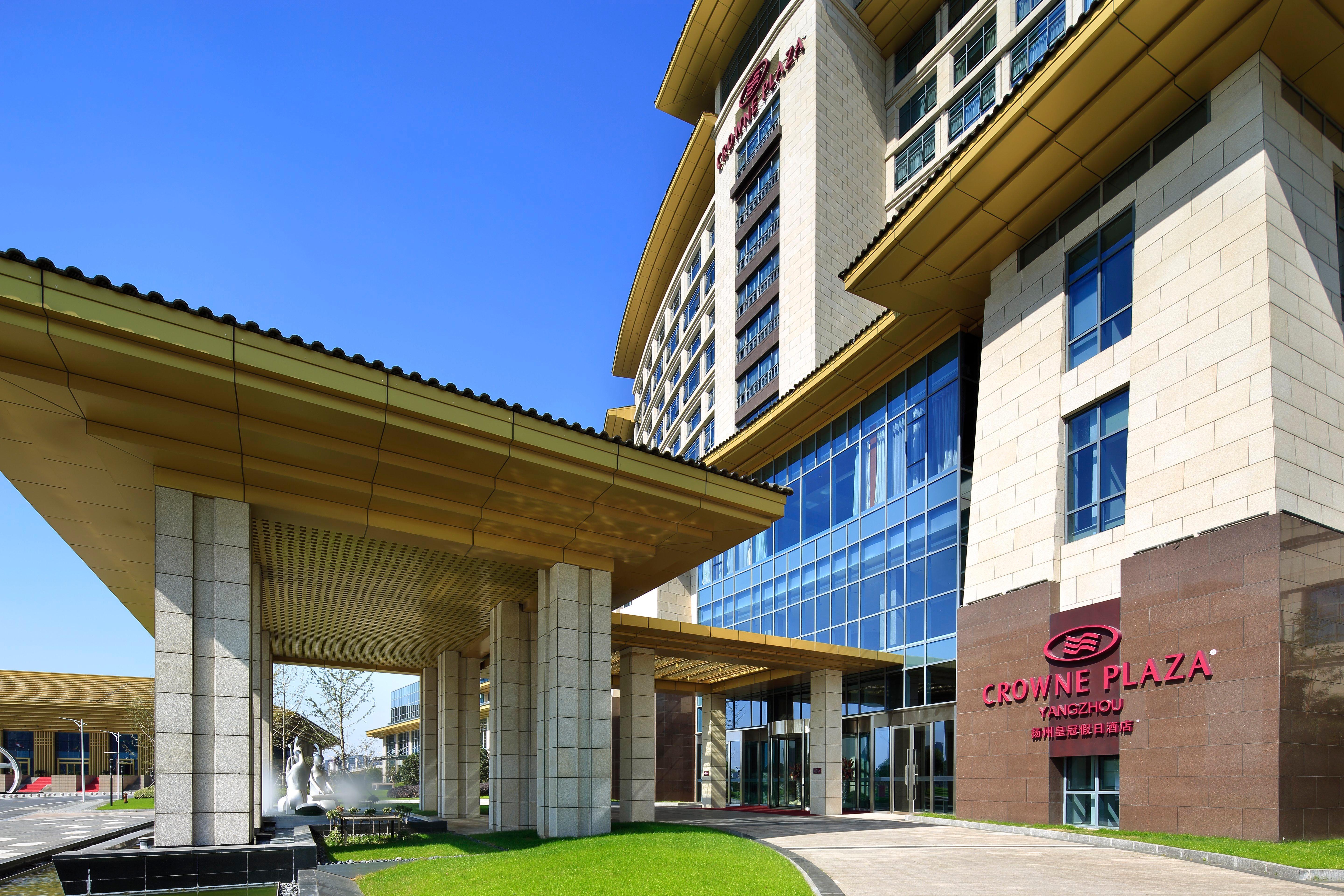 Crowne Plaza Yangzhou By Ihg Hotell Eksteriør bilde